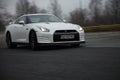 Nissan GTR on track