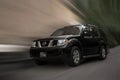 Nissan Pathfinder black car .