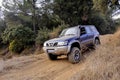 A Nissan Patrol in action Royalty Free Stock Photo