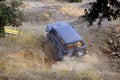 A Nissan Patrol in action Royalty Free Stock Photo