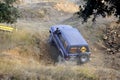 A Nissan Patrol in action Royalty Free Stock Photo