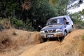 A Nissan Patrol in action Royalty Free Stock Photo