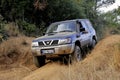 A Nissan Patrol in action Royalty Free Stock Photo