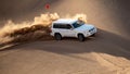 Nissan patrol super safari Royalty Free Stock Photo