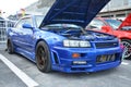 Nissan skyline at East side collective car meet in San Juan, Philippines