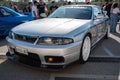 Nissan Skyline GT-R33 ninth generation at a Japanese sports car meet.