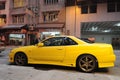 Nissan Skyline parking in Hong Kong