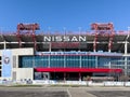 Nissan Stadium in Nashville, TN. Royalty Free Stock Photo