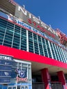 Nissan Stadium in Nashville, TN. Royalty Free Stock Photo