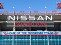 Nissan Stadium in Nashville, TN. Royalty Free Stock Photo