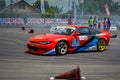 Nissan 180SX with Nissan Silvia S15 front end drift car in a drifting event