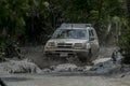 Nissan xtrail run in mud