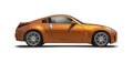 Nissan 350Z isolated Royalty Free Stock Photo