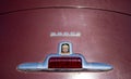 NISSWA, MN - 30 JUL 2022: Tail light on old Dodge car Royalty Free Stock Photo