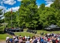 NISSWA, MN - 31 MAY 2021: Memorial Day observance at American Legion