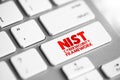 NIST Cybersecurity Framework - set of standards, guidelines, and practices designed to help organizations manage IT security risks Royalty Free Stock Photo