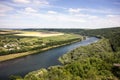 Nistru river, Moldova Royalty Free Stock Photo