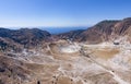 Nisyros island Stefanos volcano crater, Greece, Dodecanese