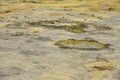 Nisyros volcanic land surface Royalty Free Stock Photo
