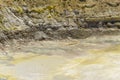 Nisyros volcanic surface closeup