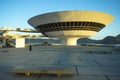 Niteroi city, Rio de Janeiro state / Brazil South America. - 01/27/2019 Description: MAC Niteroi. Museum of Contemporary Art of Ni Royalty Free Stock Photo