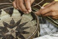 Nito basket weaving from the Iraya-Mangyan community of Mindoro, Philippines