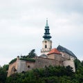 Nitra castle in Slovak republic