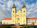 Nitra, Church of Saint Ladislav in square and park, Slovakia