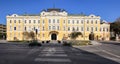 Nitra Gallery located in one of the squares of the old town, Slovakia Royalty Free Stock Photo