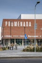 The shopping center OC Promenada in Nitra city. Slovakia