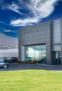 Jaguar, Land Rover showroom. Jaguar Land Rover is a British multinational car manufacturer