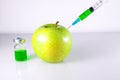 Nitrates and Green Apple Royalty Free Stock Photo