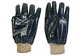 Nitrile coated working gloves. isolated, with clipping path Royalty Free Stock Photo