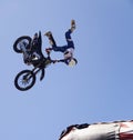Nitro Circus Full Throttle motorcycles Royalty Free Stock Photo
