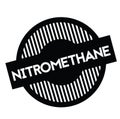 Nitromethane stamp in french Royalty Free Stock Photo