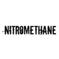 Nitromethane stamp on white Royalty Free Stock Photo