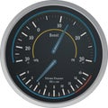 Nitrous Boost Gauge Vector