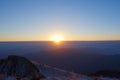 Niubei mountain sunrise Royalty Free Stock Photo