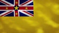 Niue dense flag fabric wavers, background loop