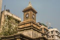 17 Niv 2017 BH Wadia Parsi monument with clock tower-junction of Bazaar Gate Road and Nariman Perin Street Fort.Mumbai Maharashtra