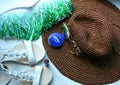 Nivea cream and women summer objects