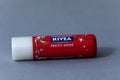 Nivea Lip balm, copy space