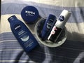 This is the Nivea products Royalty Free Stock Photo