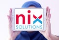 NIX Solutions company logo Royalty Free Stock Photo