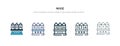 Nixie icon in different style vector illustration. two colored and black nixie vector icons designed in filled, outline, line and