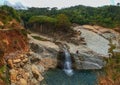 Niyama River, Tulungagung, East Java, Indonesia Royalty Free Stock Photo