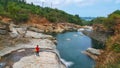 Niyama River, Tulungagung, East Java, Indonesia Royalty Free Stock Photo