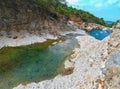 Niyama River, Tulungagung, East Java, Indonesia Royalty Free Stock Photo