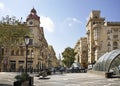 Nizami street in Baku. Azerbaijan Royalty Free Stock Photo