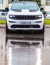 Nizhnevartovsk, Russia - Jule 1, 2017: Jeep Grand Cherokee SRT